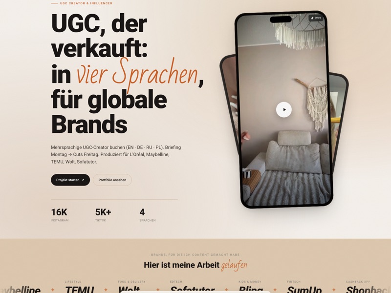 Website-Referenz lapotta.com